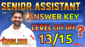 PSSSB SENIOR ASSISTANT ANSWER KEY | PSSSB TREASURY OFFICER ANSWER KEY | Electric English