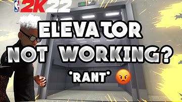 CURRENT GEN IS BROKEN! ELEVATOR NOT WORKING AFTER PATCH (NBA 2K22)