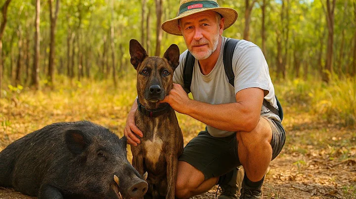 Charged by a Hooky Boar! Wild Pig Hunt with a Dog. Cape York Adventures!