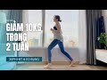 🔥[LIVE] GIẢM 10KG TRONG 2 TUẦN - Bài 03  (kèm MENU) HIIT & EO BỤNG giảm mỡ bụng tại nhà