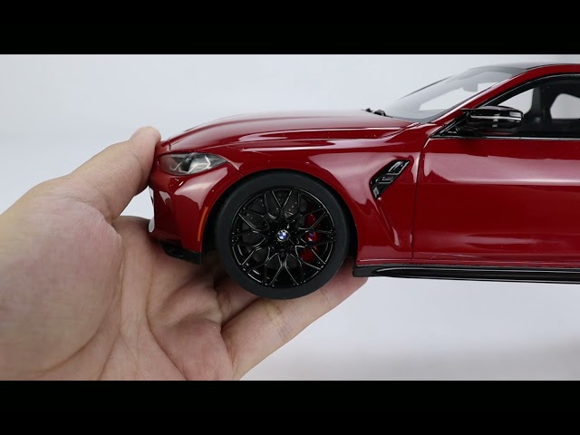 BMW M4 Competition G82 Toronto Red Top Speed TS0347 - Miniatures