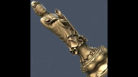 Bodhisattva Buddha 3D print model from CGTrader.com