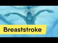 Breaststroke swimming quick and easy tutorial