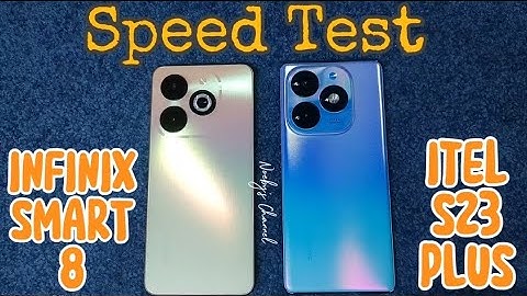 Infinix smart 8 VS. itel s23 plus | SPEEDTEST ❗