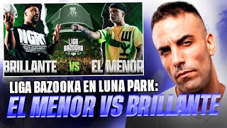 *EL MENOR VS BRILLANTE: LAS TÉCNICAS AL MÁXIMO NIVEL* 🇦🇷🌟 MARZO 2024 (LUNA PARK) 🌙 Reacción