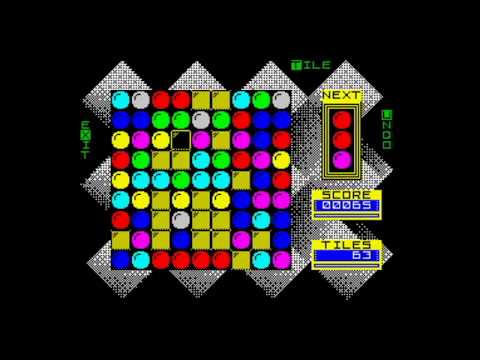 Gem Slider (2018) Gameplay, ZX Spectrum