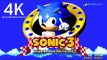 Sonic 3 A.I.R. 4K & Fun with Debug Mode! :D
