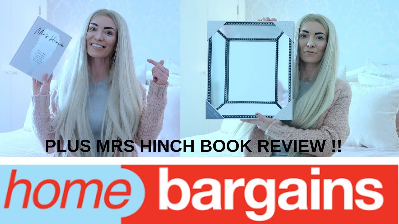 HOME BARGAINS HAUL APRIL 2019 | HOME DECOR + MRS HINCH BOOK REVIEW