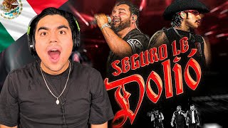 REACCÍON A Banda MS & Fuerza Regida – Seguro Le Dolió (Video Oficial)