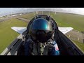 Behindthescenes aboard a t38 jet flying over artemis i launch pad