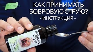 видео Струя бобра – применение и дозы