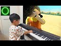 I played Squid Game...on piano イカゲーム ピアノ