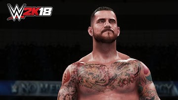 CM Punk 3 Attire Mod Showcase (WWE 2K18 Mods)