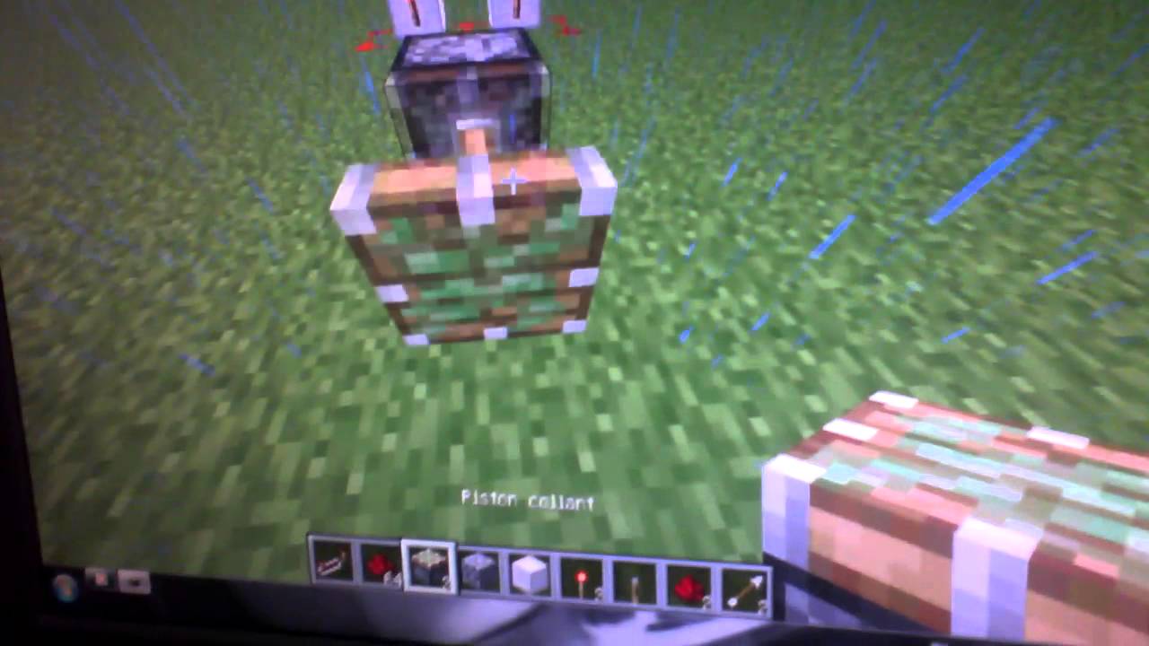 Comment faire un petit moteur sur mincraft - YouTube