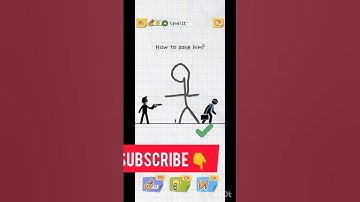 Draw 2 Save level 11 How To Safe Him ? #shorts #gameplay #draw2save #skibiditoilet