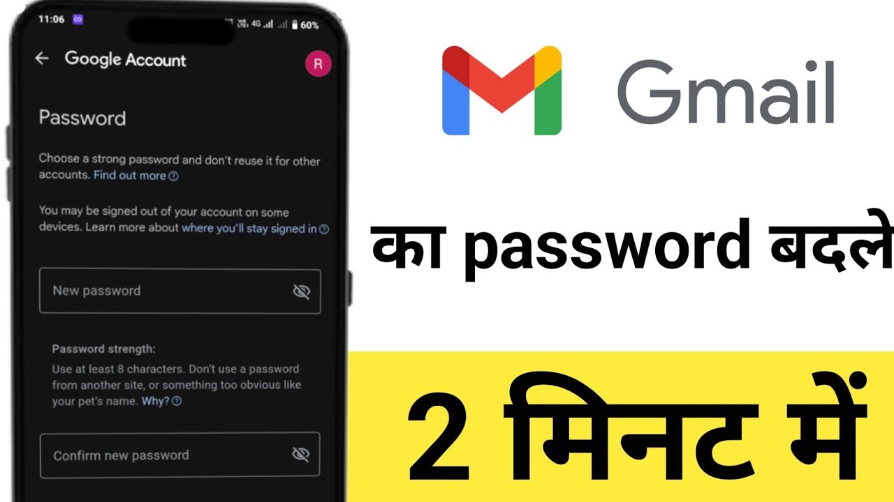 how to change gmail password 2025 | How to change gmail password in ...