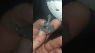 Top mount countertop sink bracket install