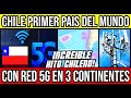 Chile PRIMER PAIS DEL MUNDO con Red 5G en 3 Continentes 🇨🇱 #Chile #Valparaiso #ViñaDelMar #BioBio