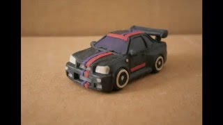 Nissan Skyline GTR R34 Как слепить из пластилина | Tutorial how to sculpt Nissan from clay