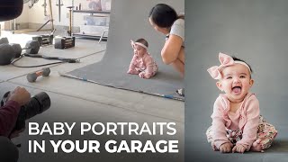 Natural Light Baby Portraits in a Garage | Master Your Craft screenshot 4