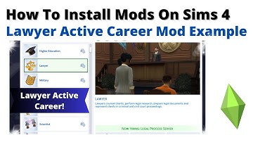 How To Install Lawyer Active Career Mod For Sims 4 | 2023