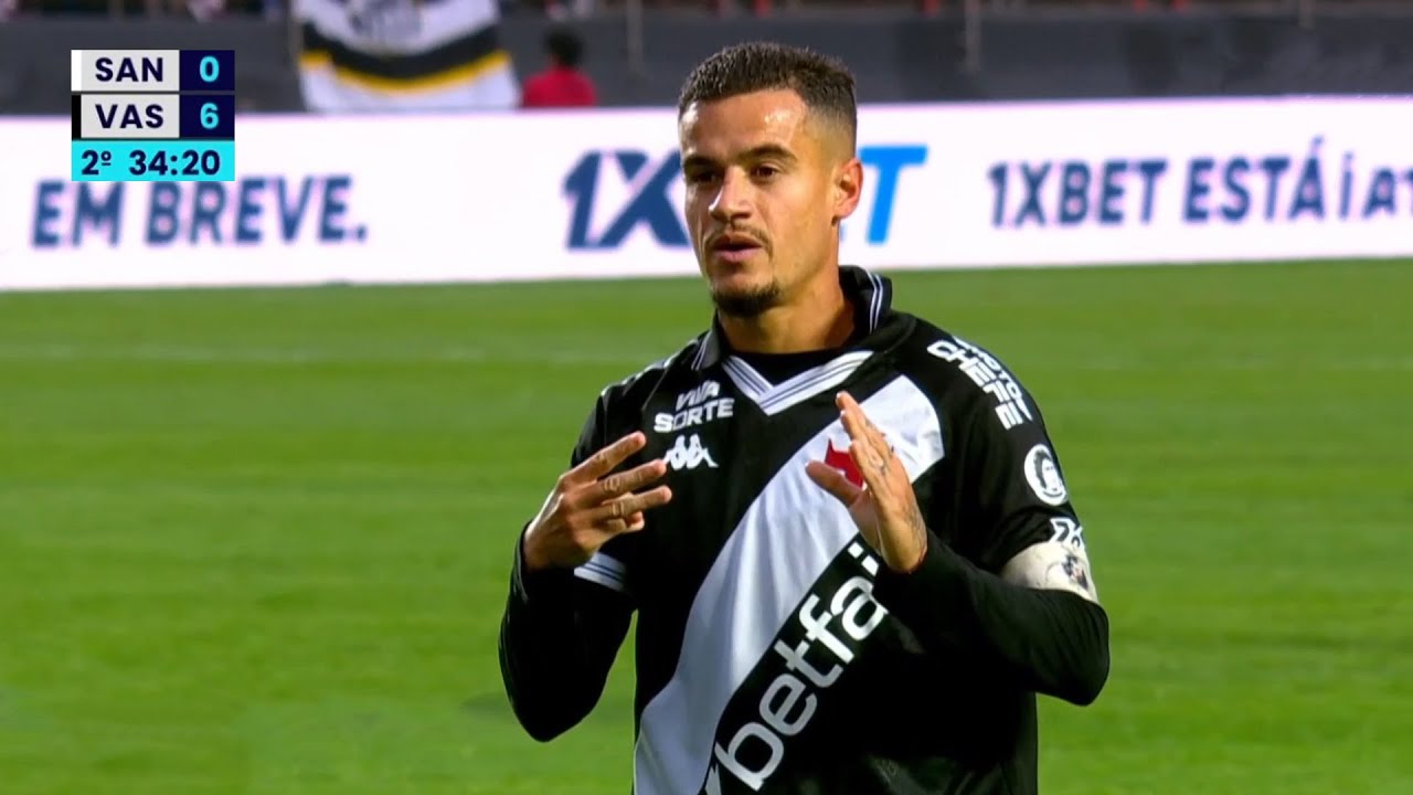 Philippe Coutinho vs Santos (17/08/2025)