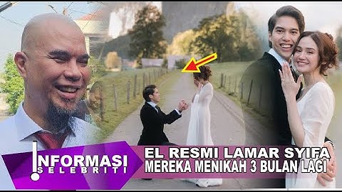El rumi Resmi Lamar Syifa Hadju, Ayah Ahmad Dhani Siap Mantu 3 Bulan Lagi