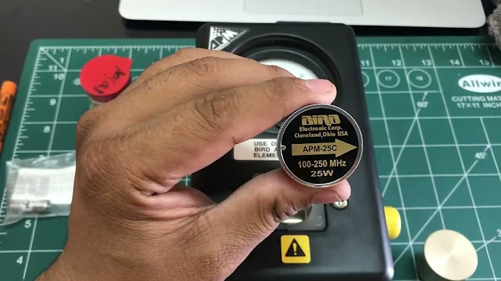 How to use Bird Model 16 RF power meter | Wattmeter | Model 43 vs. Model 16 Bird Wattmeter | RF