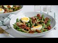 Keto Recipe - Asparagus, Egg, and Bacon Salad