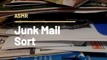 ASMR ||🤩Junk Mail Sort || - Sleep and Relaxation/ No Talking  - 6/11/2020