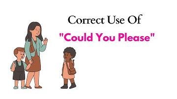 Correct Use of "Could you please" || English Cafeteria