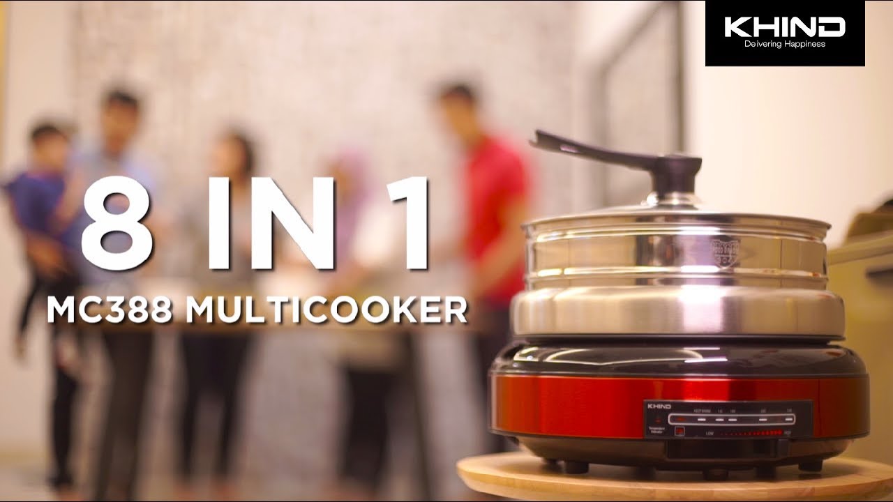 Khind Multi Cooker MC388 - YouTube