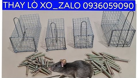 Bán lồng bẫy chuột đồng. Bán lồng bẫy chuột đường mòn. Bán lồng bẫy chuột đàn. Bán lò xo bẫy chuột.