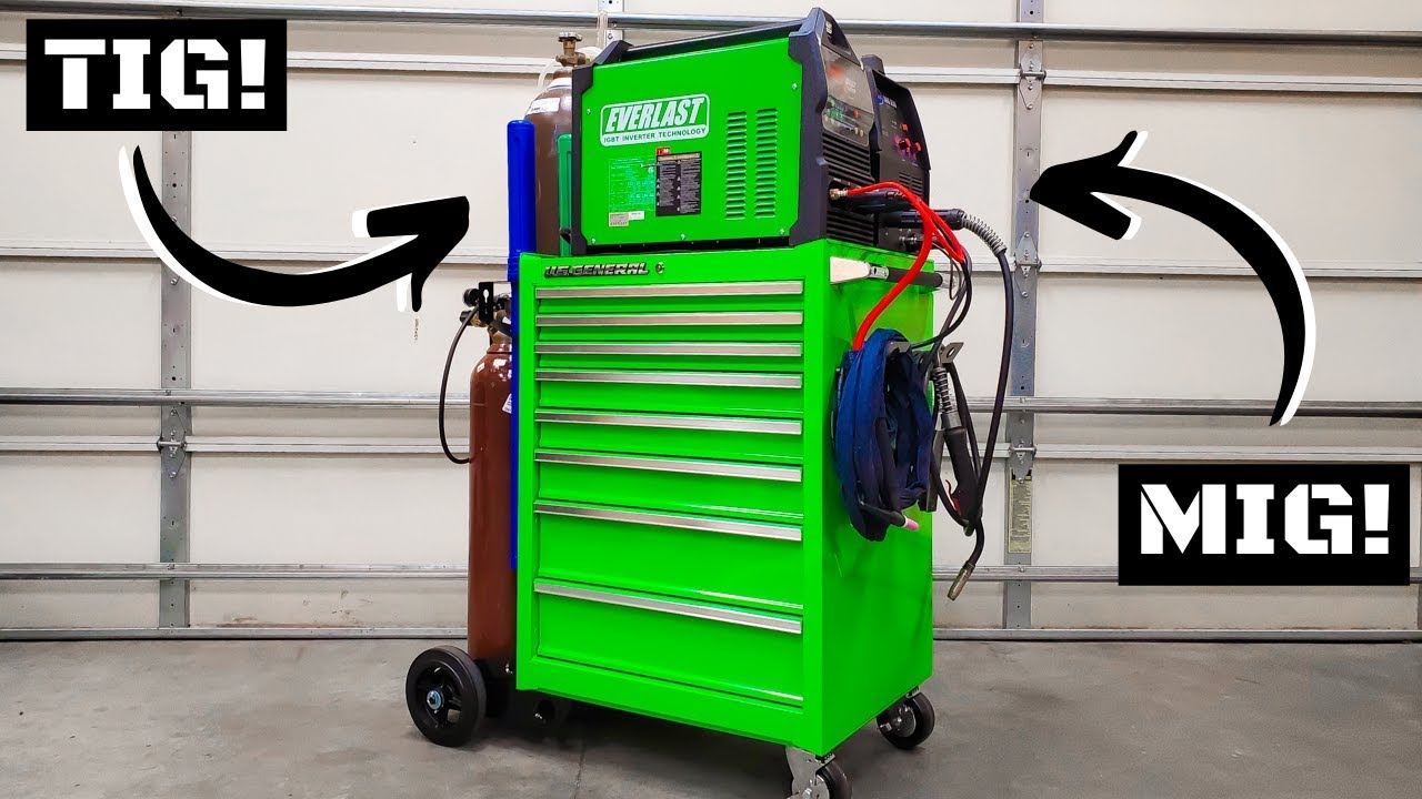 THE ULTIMATE WELDING CART!!! 