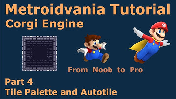 Metroidvania Tutorial for the Corgi Engine - Tile Palette and Autotile