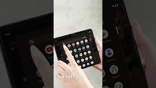 Turn on the Accessibility Menu on your Pixel Fold screenshot 5