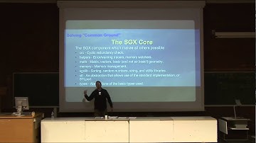 FOSDEM 2009 - Games Engines Done Good