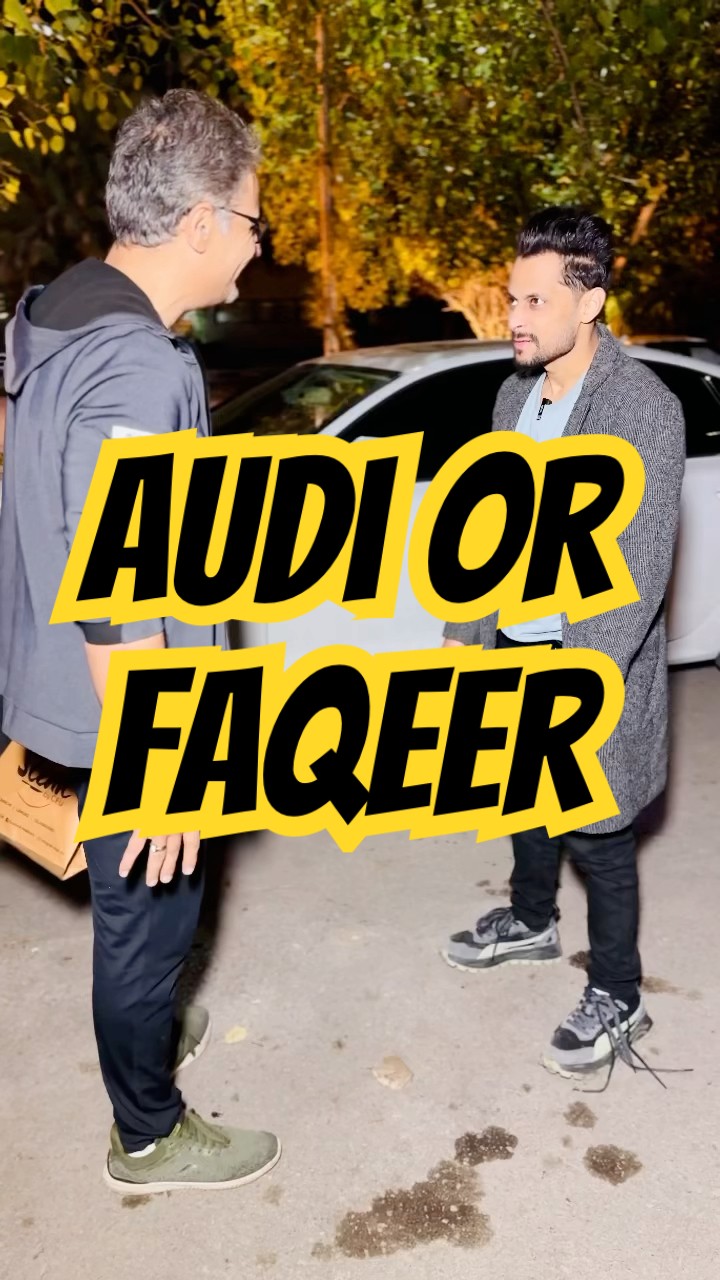 Audi Or Faqeer? apki favorite car konsi hi?? Salman Noman❤️ #shorts #ramadanonshorts