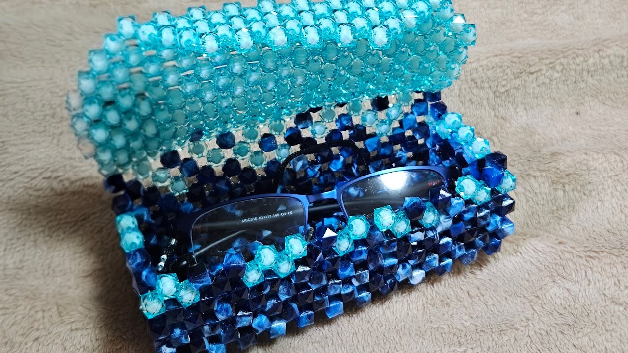 Футляр для очков из бусин.Туториал.1 часть