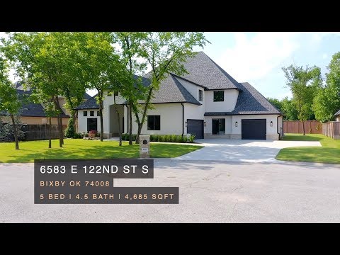 6583 E 122nd St, Bixby, OK home video tour