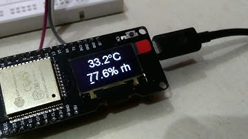 ESP32 OLED + DHT22 Quick Test
