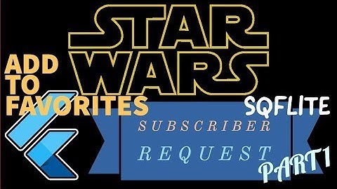Flutter SQFLITE - ADD TO FAVORITES - PART 1