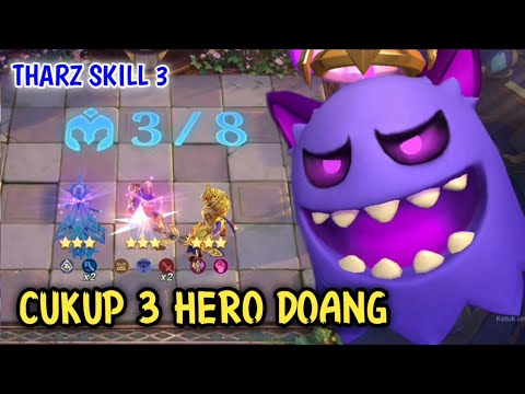 Tharz Skill 3 Only Hero Legends Alucard + Aurora + Gatotkaca | Magic Chess Game Play