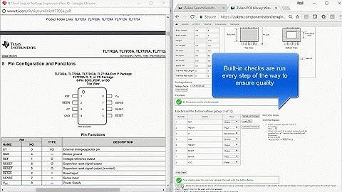 Zuken / CADSTAR & SamacSys integration: Build Library parts
