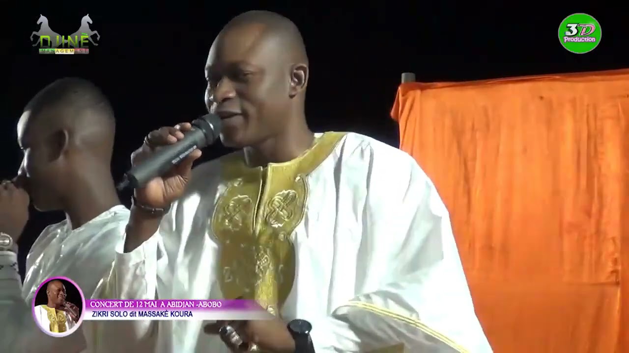 ZIKIRI MASSAK KOURA EN CONCERT LIVE  ABOBO PARTIE 01