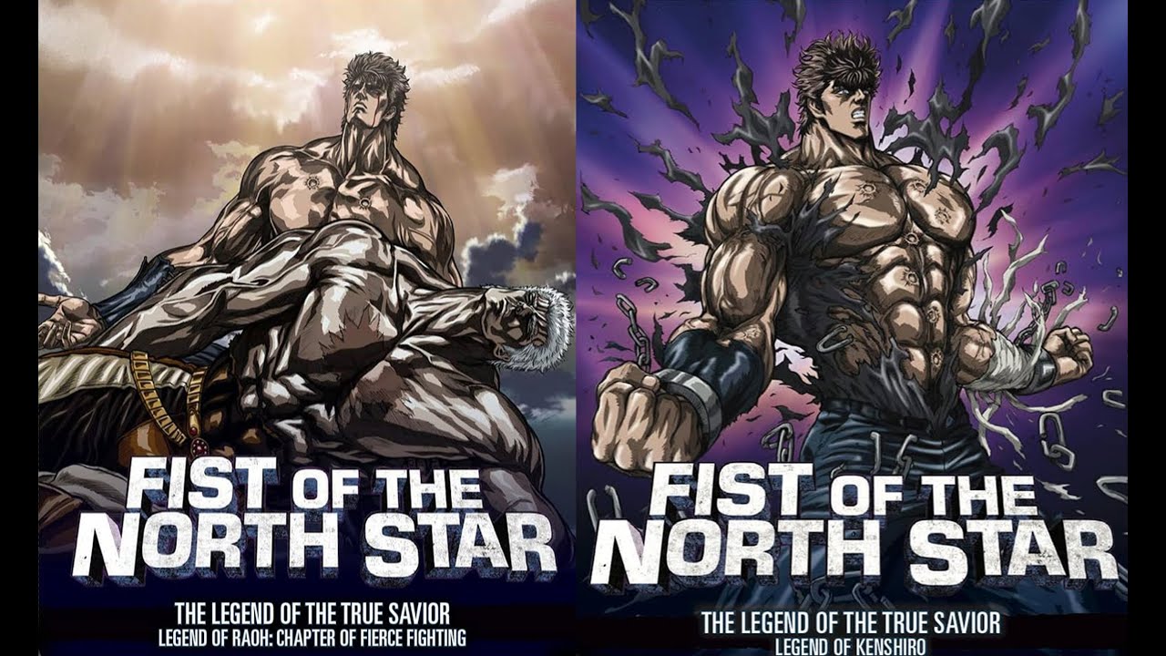 Fist Of The North Star Legend Of Raoh Chapter Of Fierce Fighting & Legend Of Kenshiro English Dub