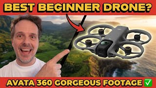 DJI Avatar 360 is amazing as a beginner drone! Gorgeous footage.