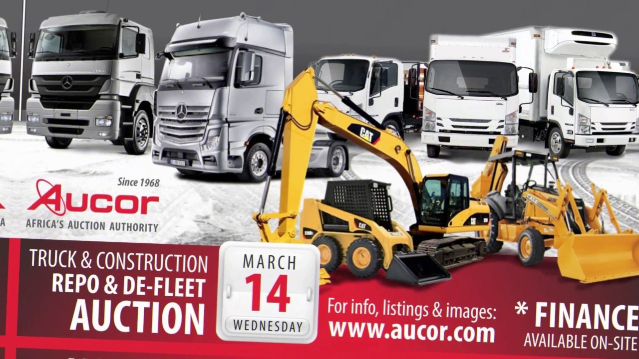 Truck & Earthmoving Repo & Defleet Auction, 14 March 2018 YouTube