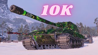 Jagdpanzer E 100 - 10K Damage 5 Kills World of Tanks Replays