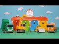 The Heavy Vehicles are Tired | Poco&#39;s Color Song | Be Happy, Billy | Strong Heavy Vehicles Toy Songs